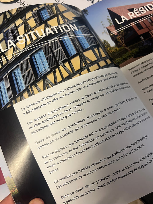 Brochure - Plaquette - Catalogue