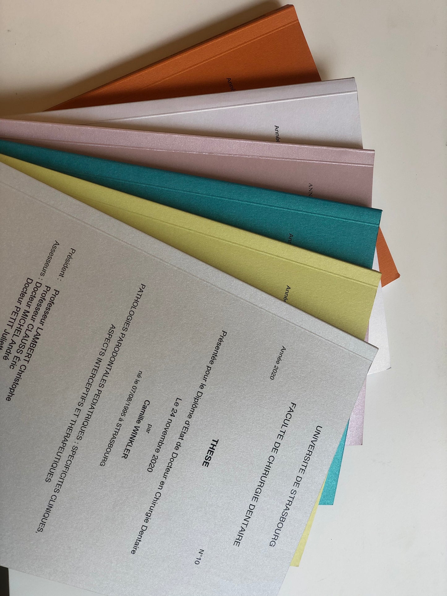 Thèse dos carré collé