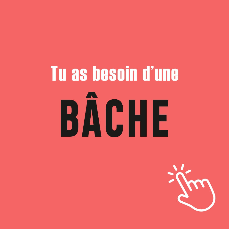 Bâche PVC ou Micro perforées