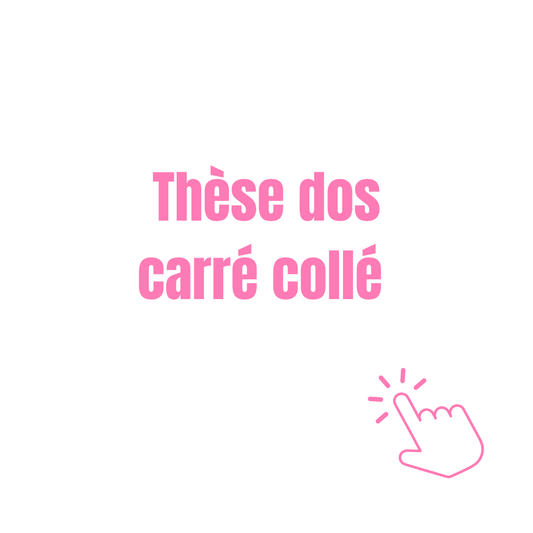 Thèse dos carré collé