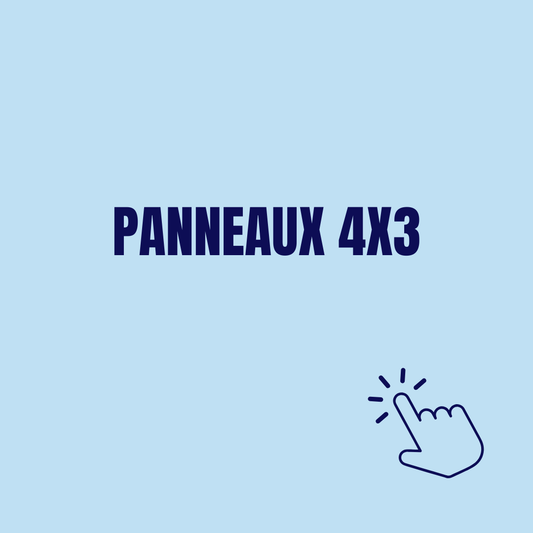 Panneaux 4X3